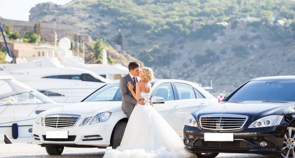 Свадьба: аренда авто с водителем